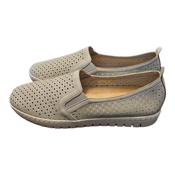 EASY STREET Comfort Wave Grey/Gore Fresh Athletic Sneakers Shoes Women's 10 M - Picture 3 of 5